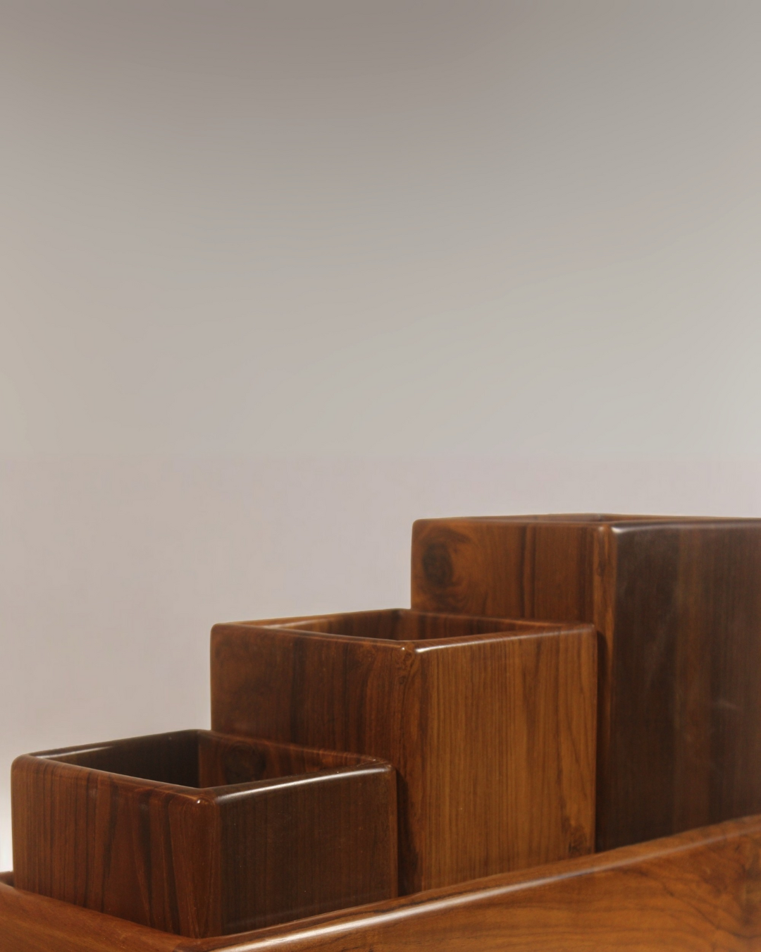 Trayah Patra - Teakwood Containers