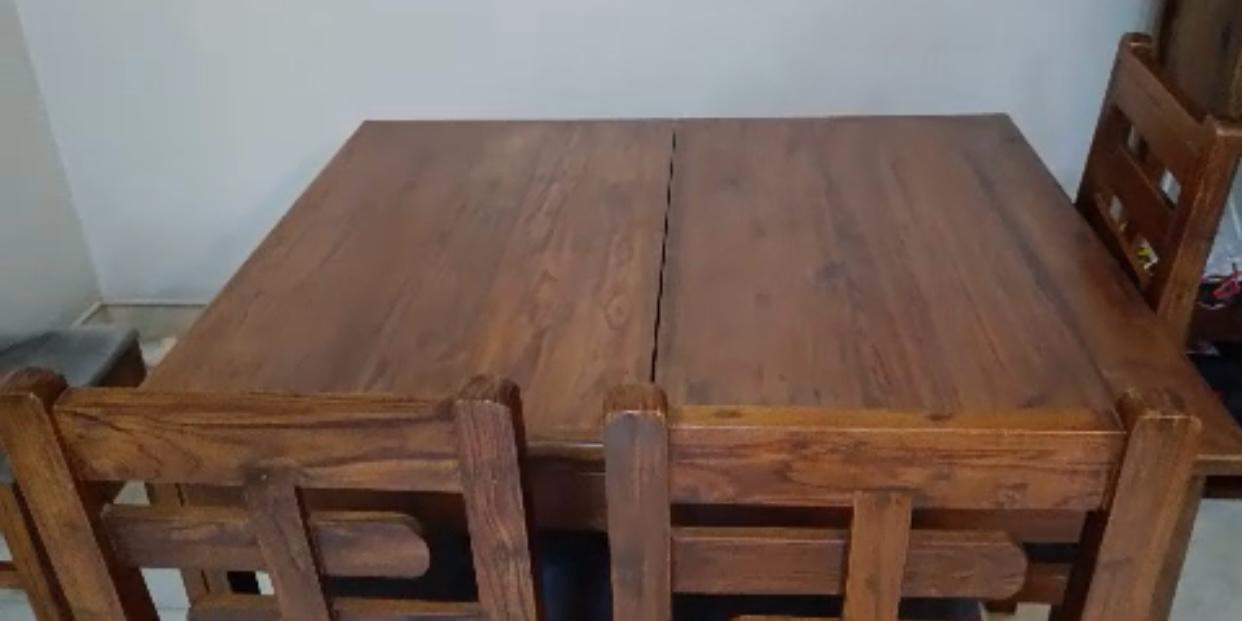 Bespoke Teakwood Dining set - Extendable Butterfly