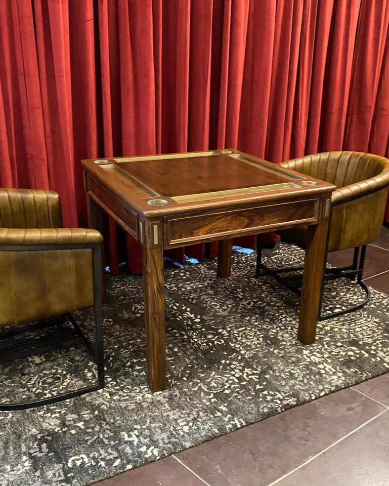 Bespoke Teakwood Chess table / Event table