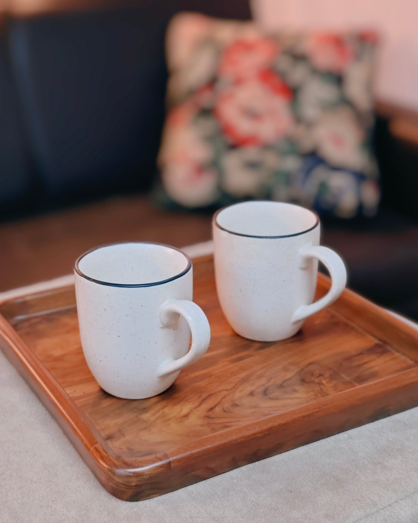Teakwood Tray: Vara- Kaivalya