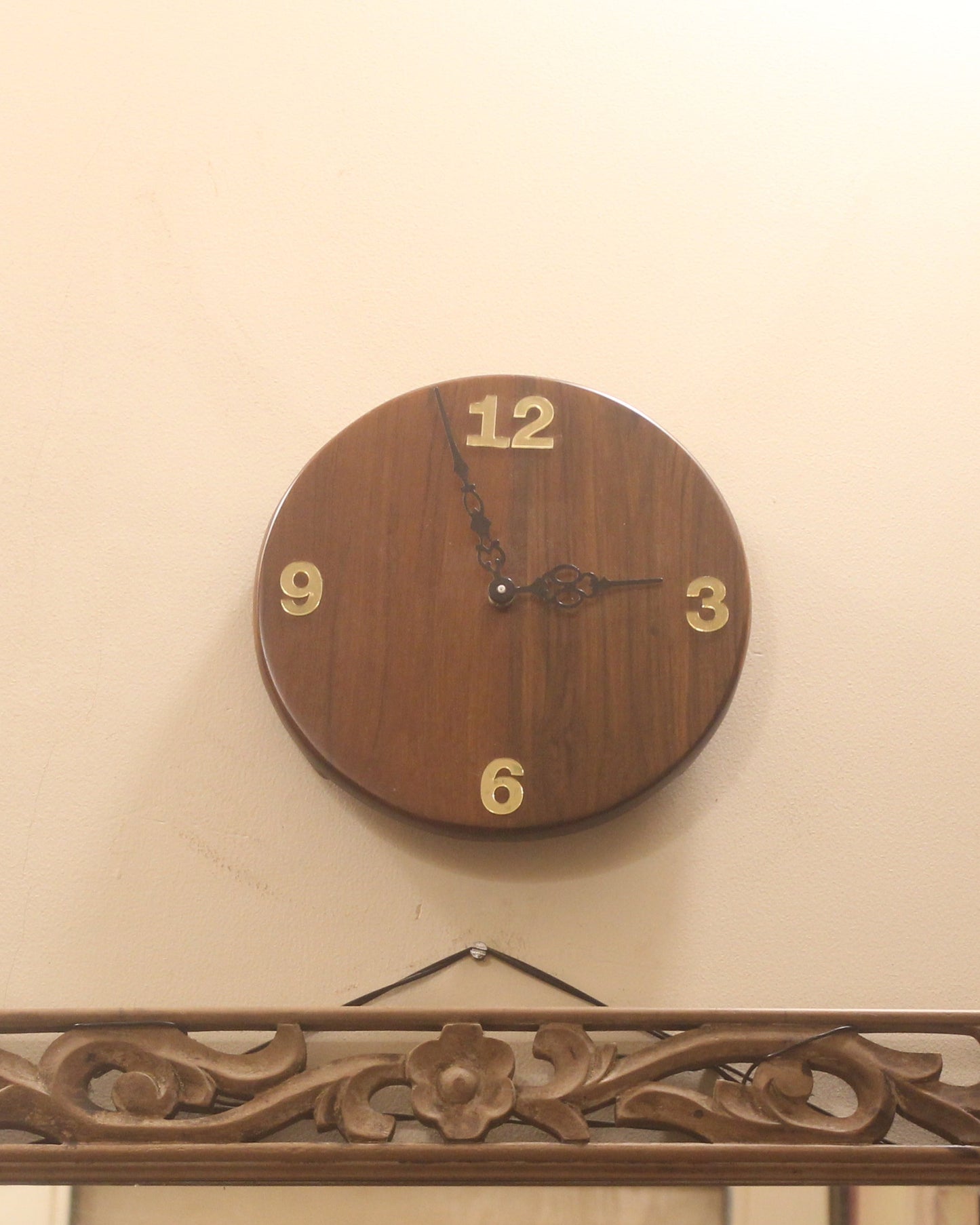 Samya - Wall Clock (Teakwood)