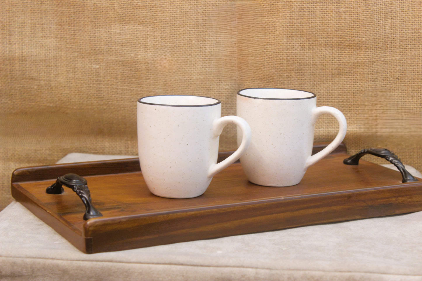 Teakwood Tray - Vara Pranta