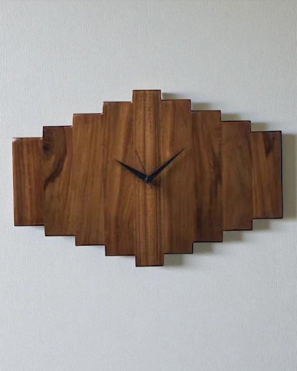 Samya - Wall Clock (Teakwood)