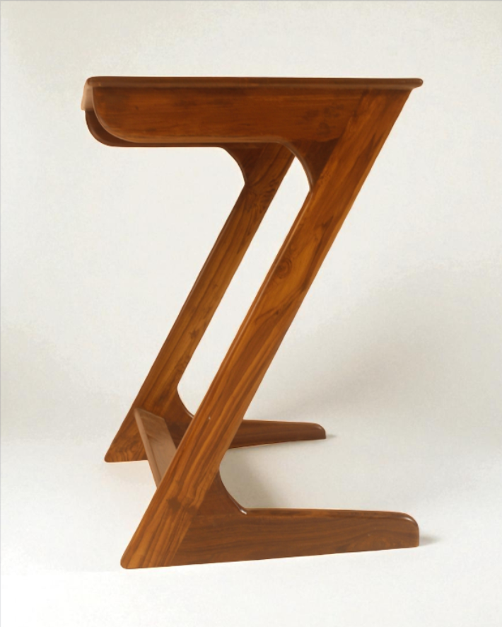 Work From Home (WFH) Z Table: Teakwood
