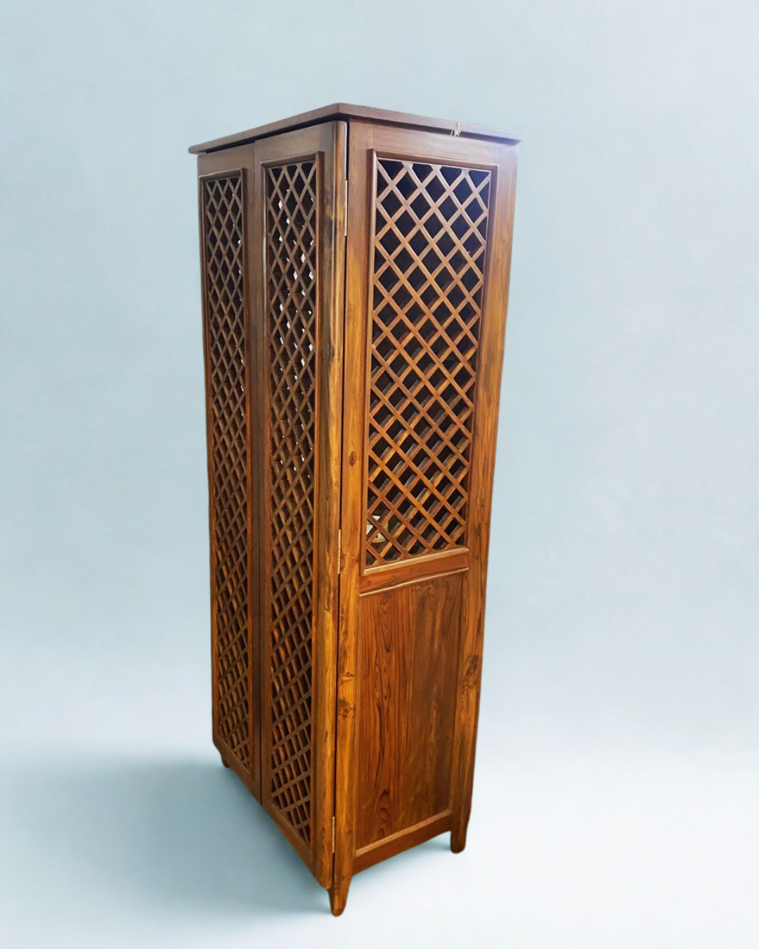 Bespoke Teakwood tall temple