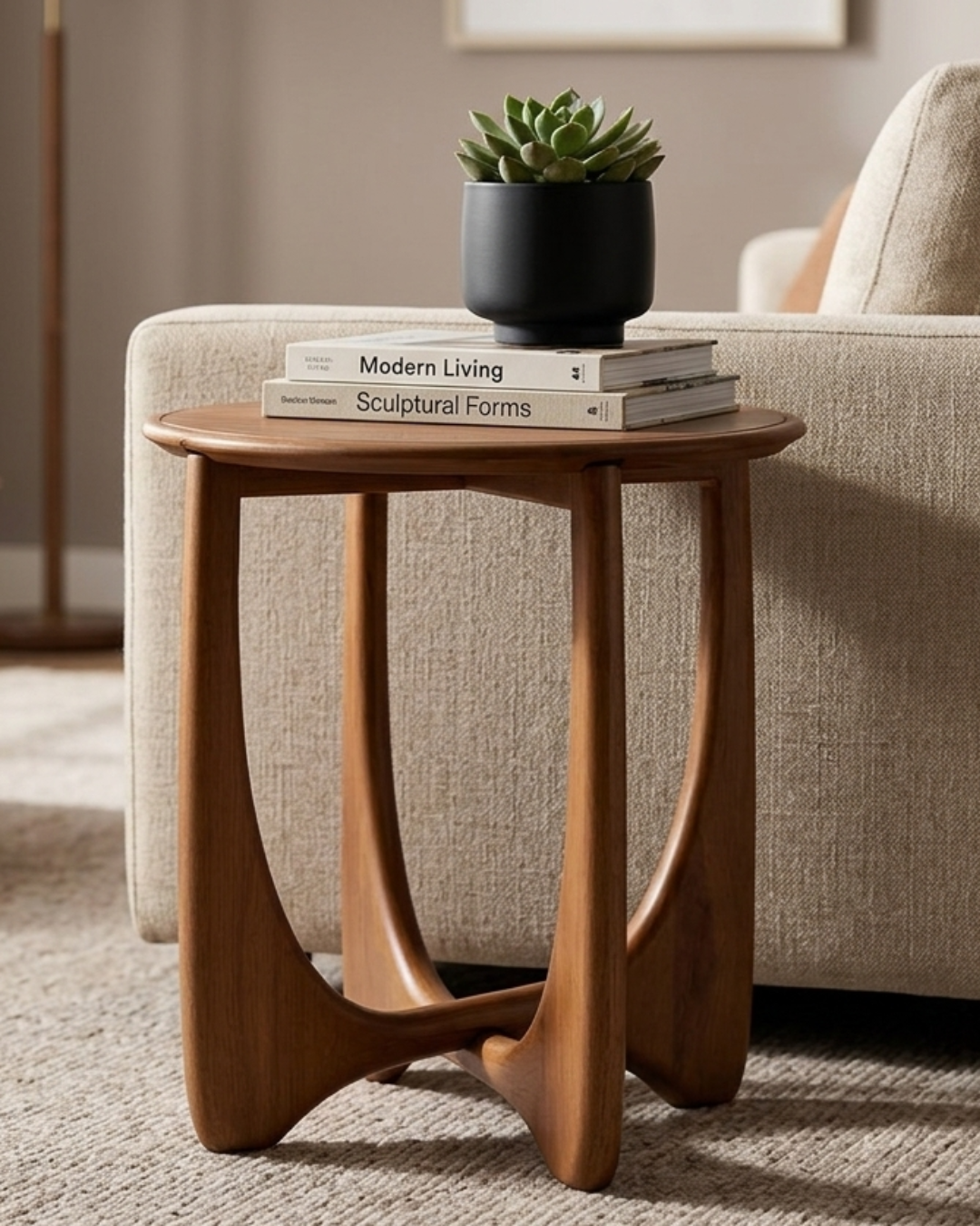 Teakwood Side Table