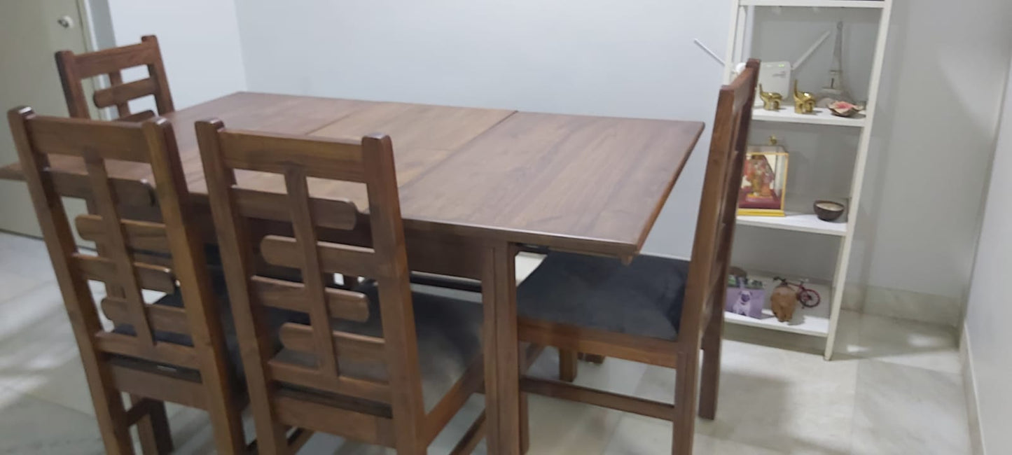 Bespoke Teakwood Dining set - Extendable Butterfly