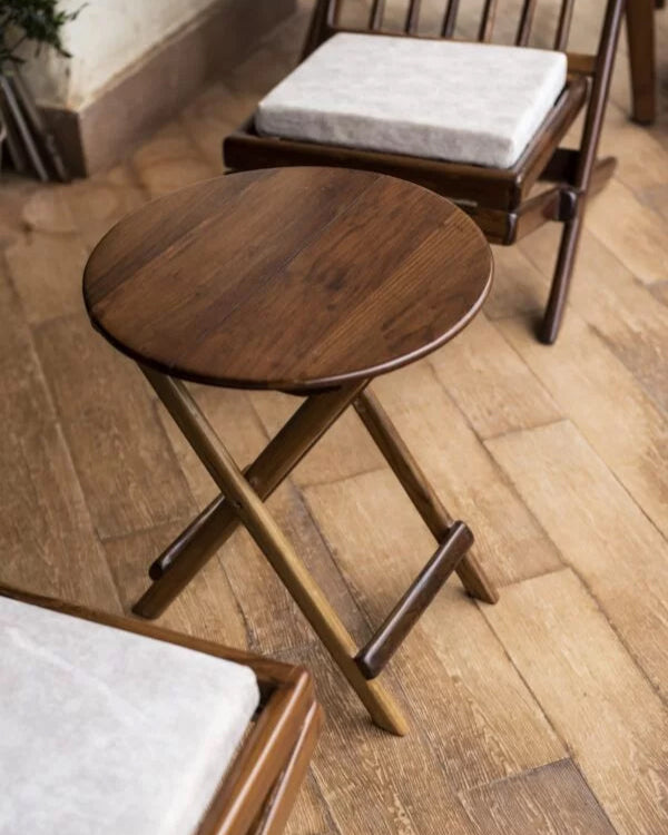 Teakwood Folding Table - Itara