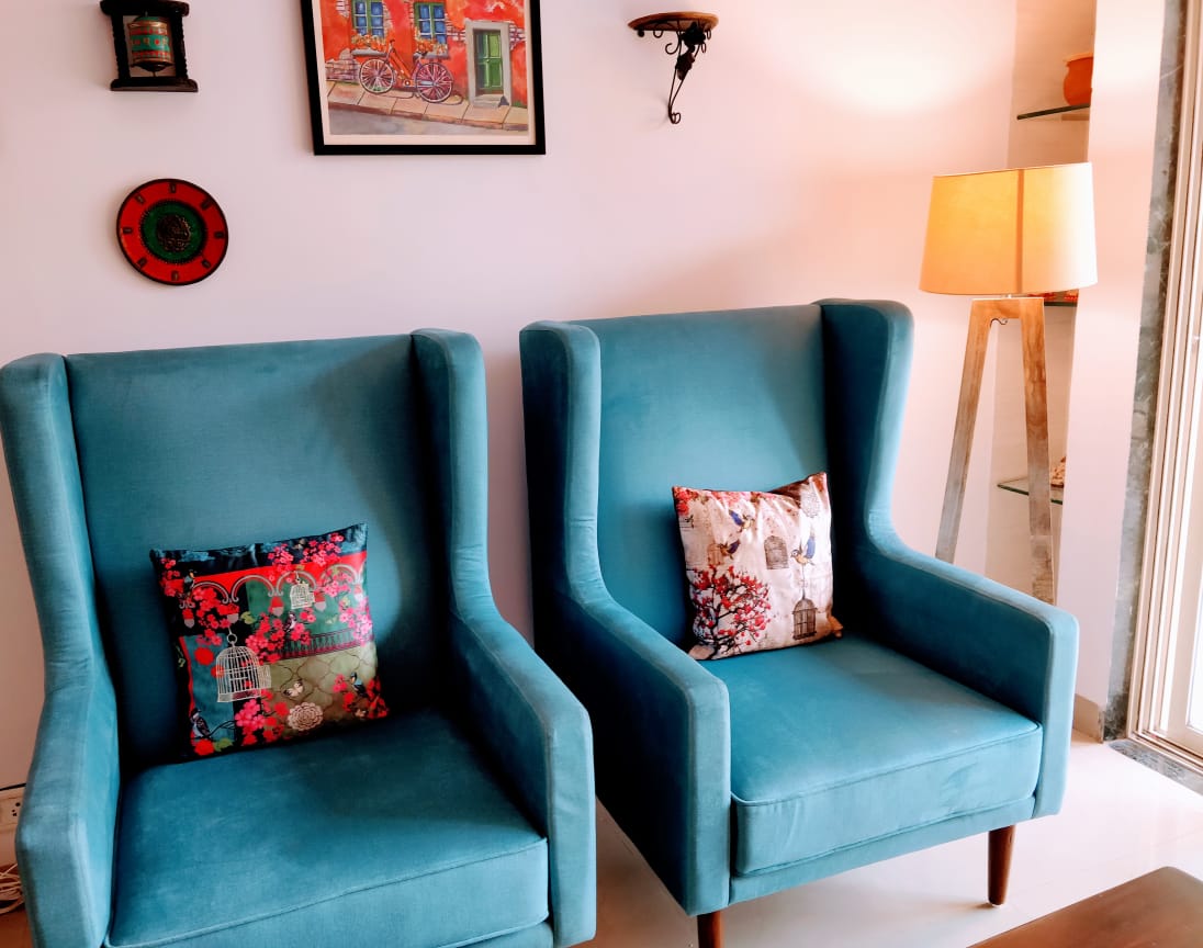 Bespoke Teakwood Maharaja Accent Chairs