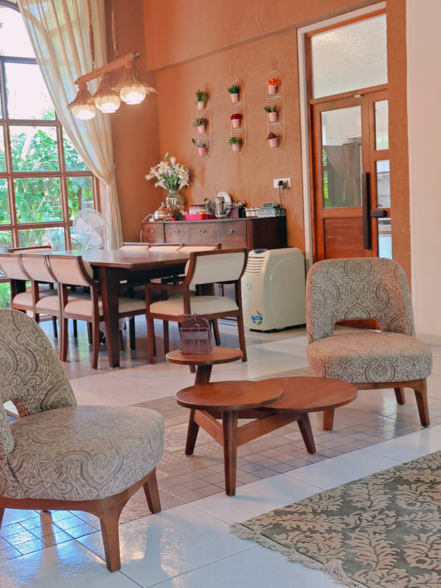 Bespoke Teakwood Accent chair