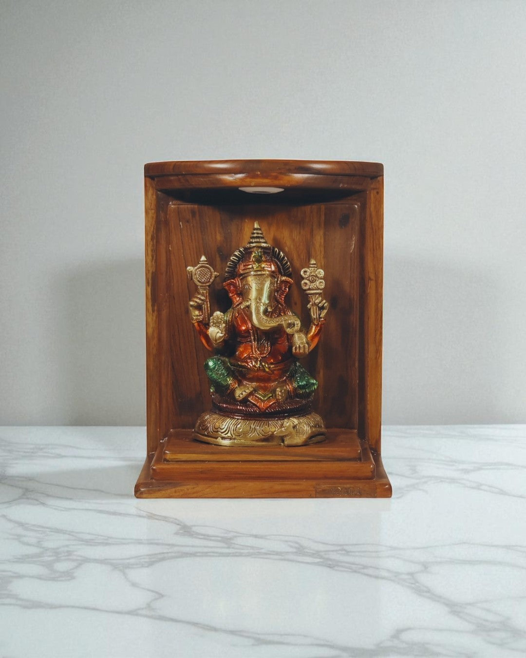 Shri Ganesh Teakwood Temple (Alay) – Gajanan