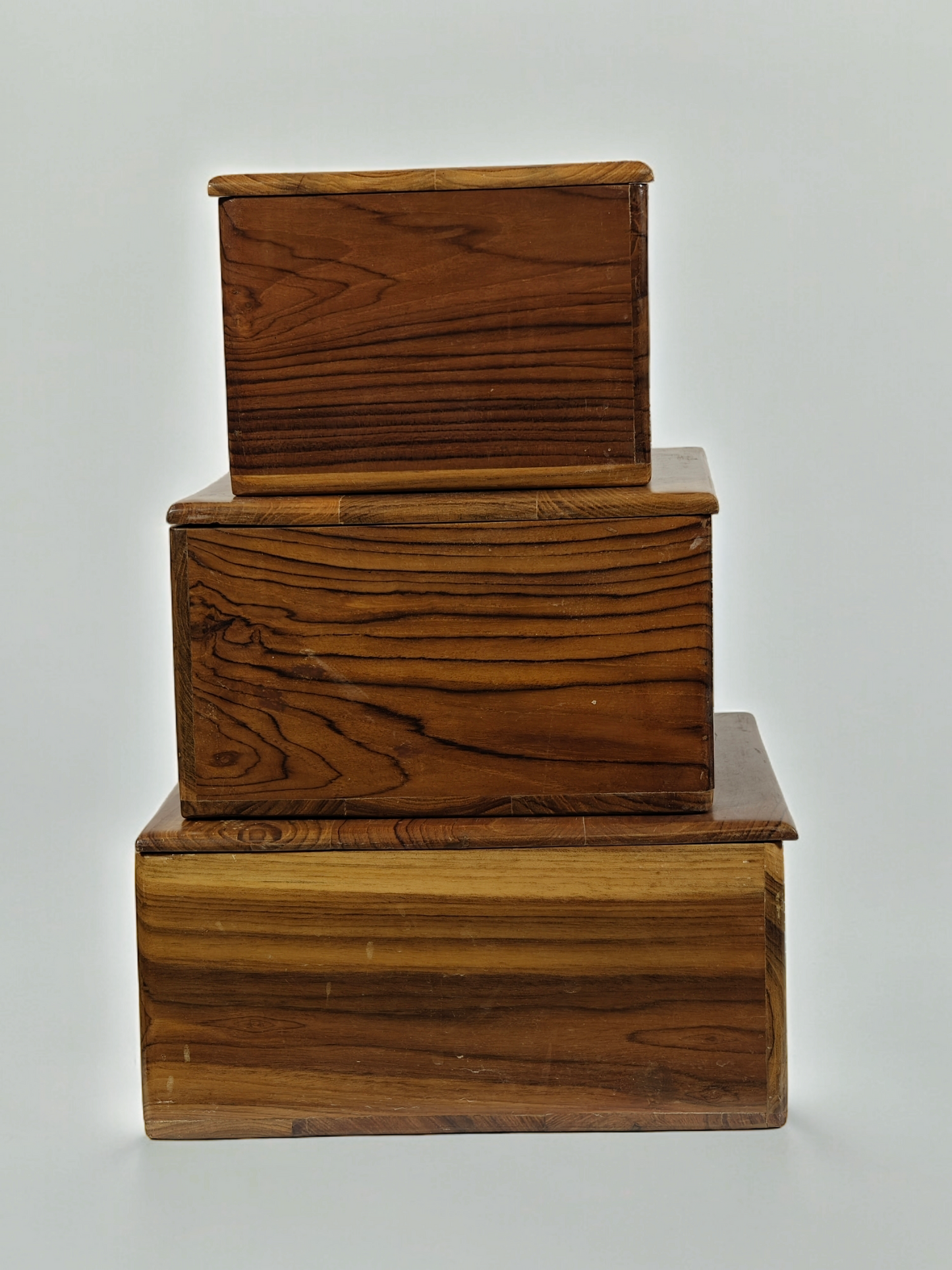Annata - Vintage Teakwood Storage Boxes