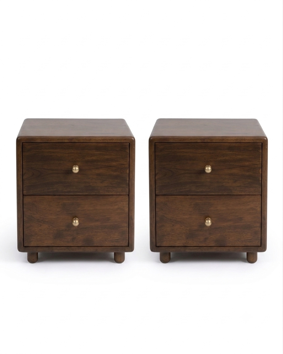 Teakwood Bedside Table
