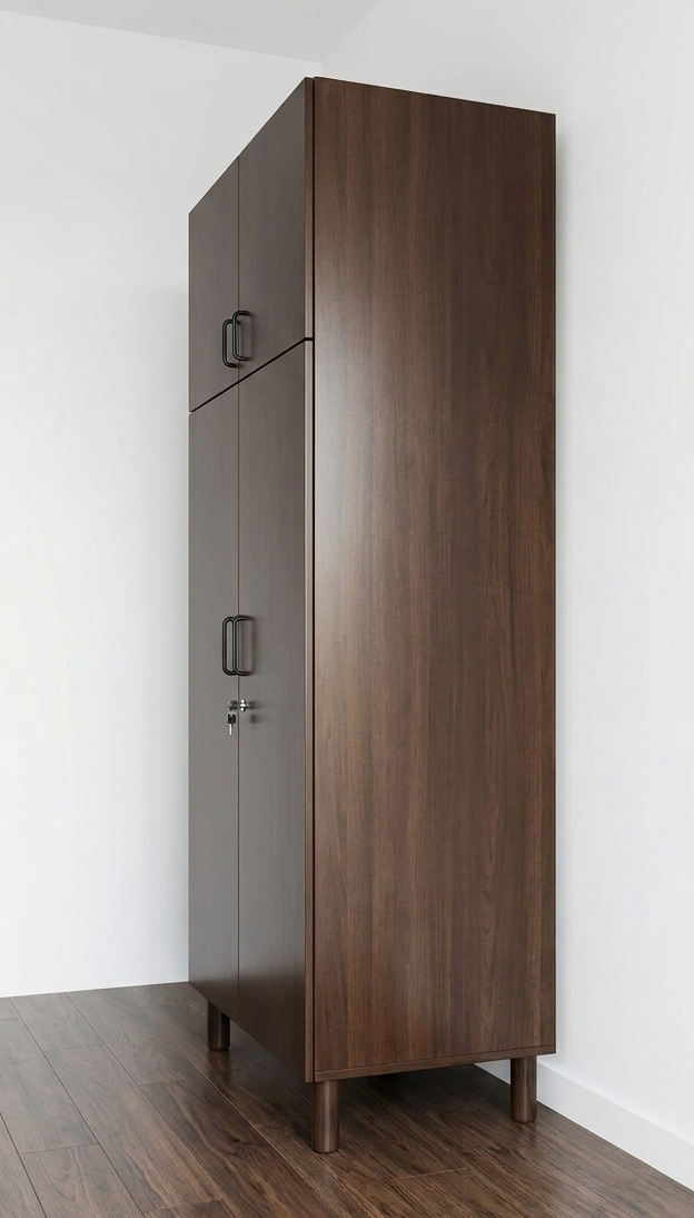 Bespoke Teakwood Balcony Storage Unit
