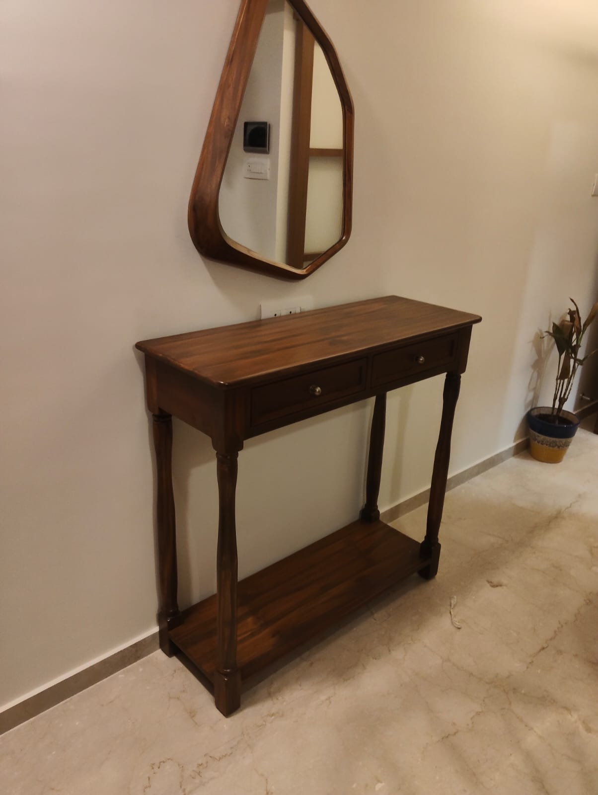Teakwood Console Table