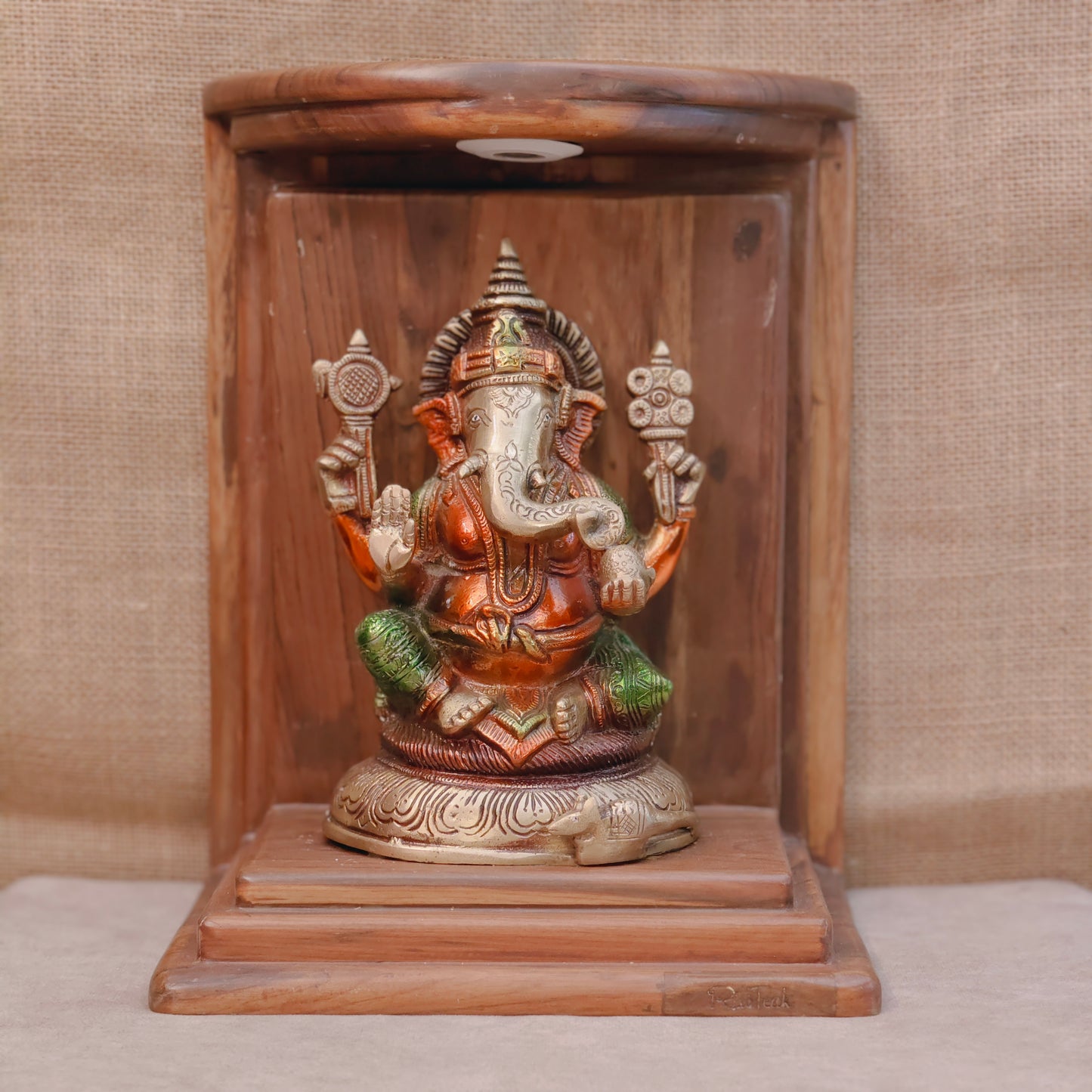 Shri Ganesh Teakwood Temple (Alay) – Gajanan