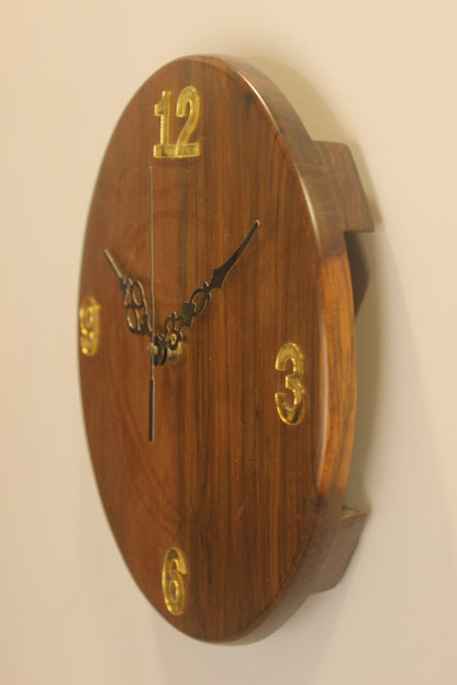 Samya - Wall Clock (Teakwood)