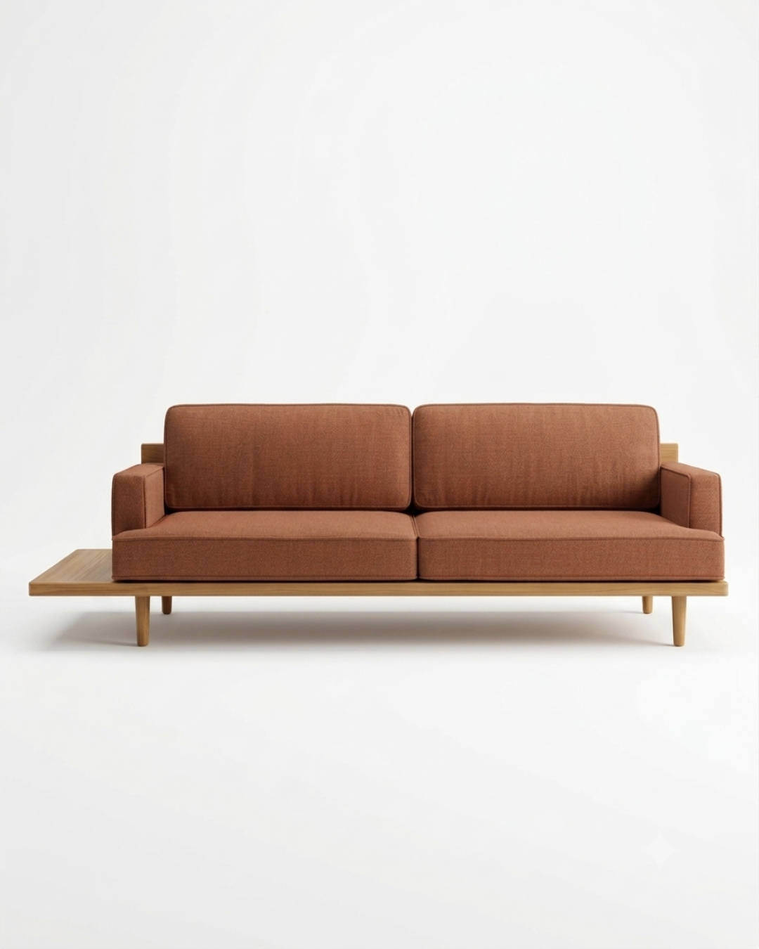 Integrated sofa - 3 seater with a table
