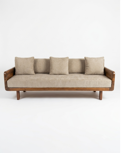 Sukhasandah- Luxury 3 seater Teakwood sofa