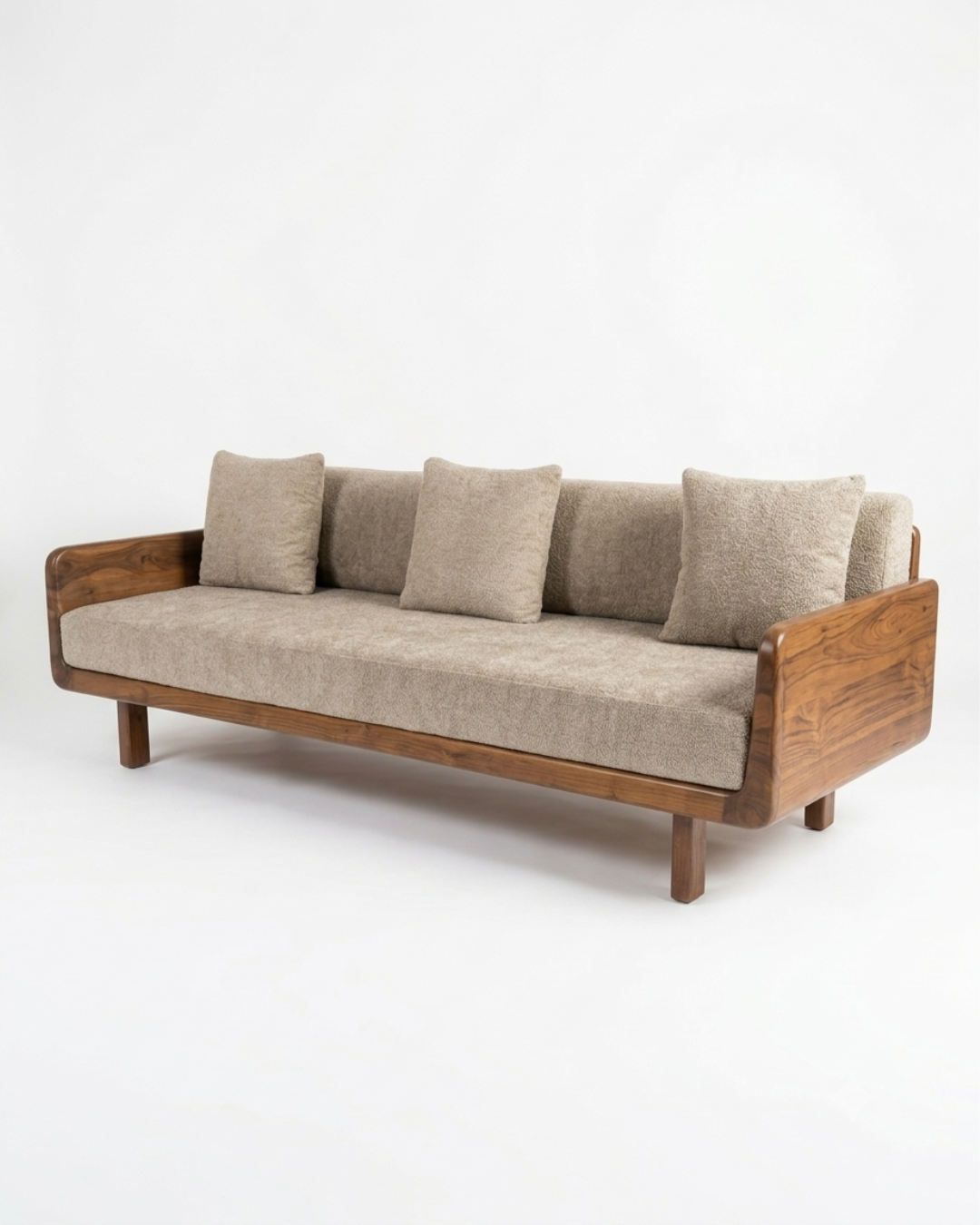 Sukhasandah- Luxury 3 seater Teakwood sofa