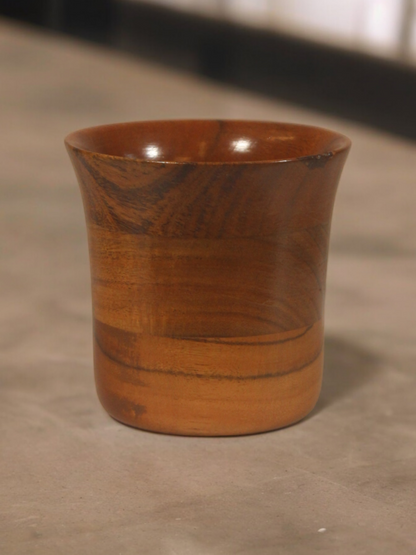 Paridhika - Teakwood Tumbler with a Rim