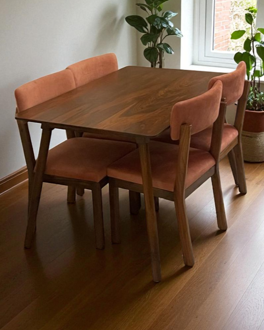 Dining set- Sankshipt Table+4 chairs