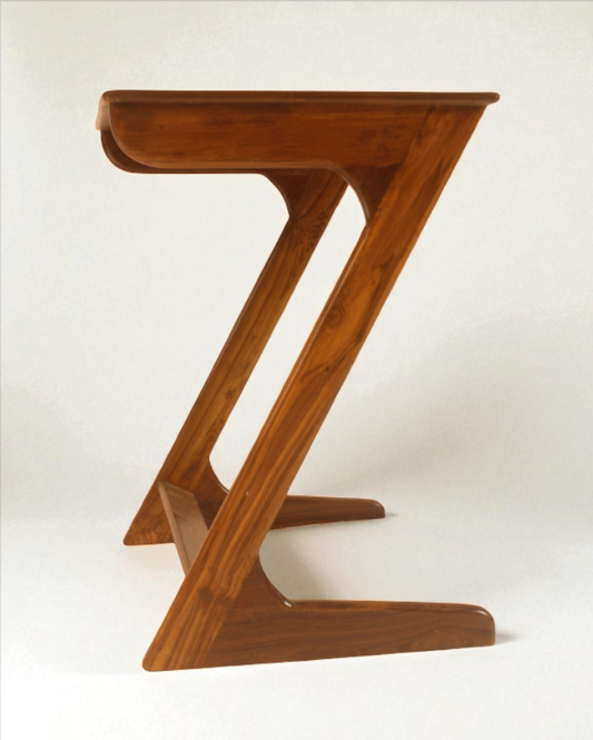 Work From Home (WFH) Z Table: Teakwood