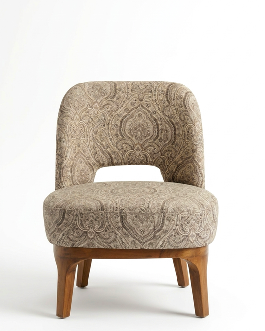 Bespoke Teakwood Accent chair