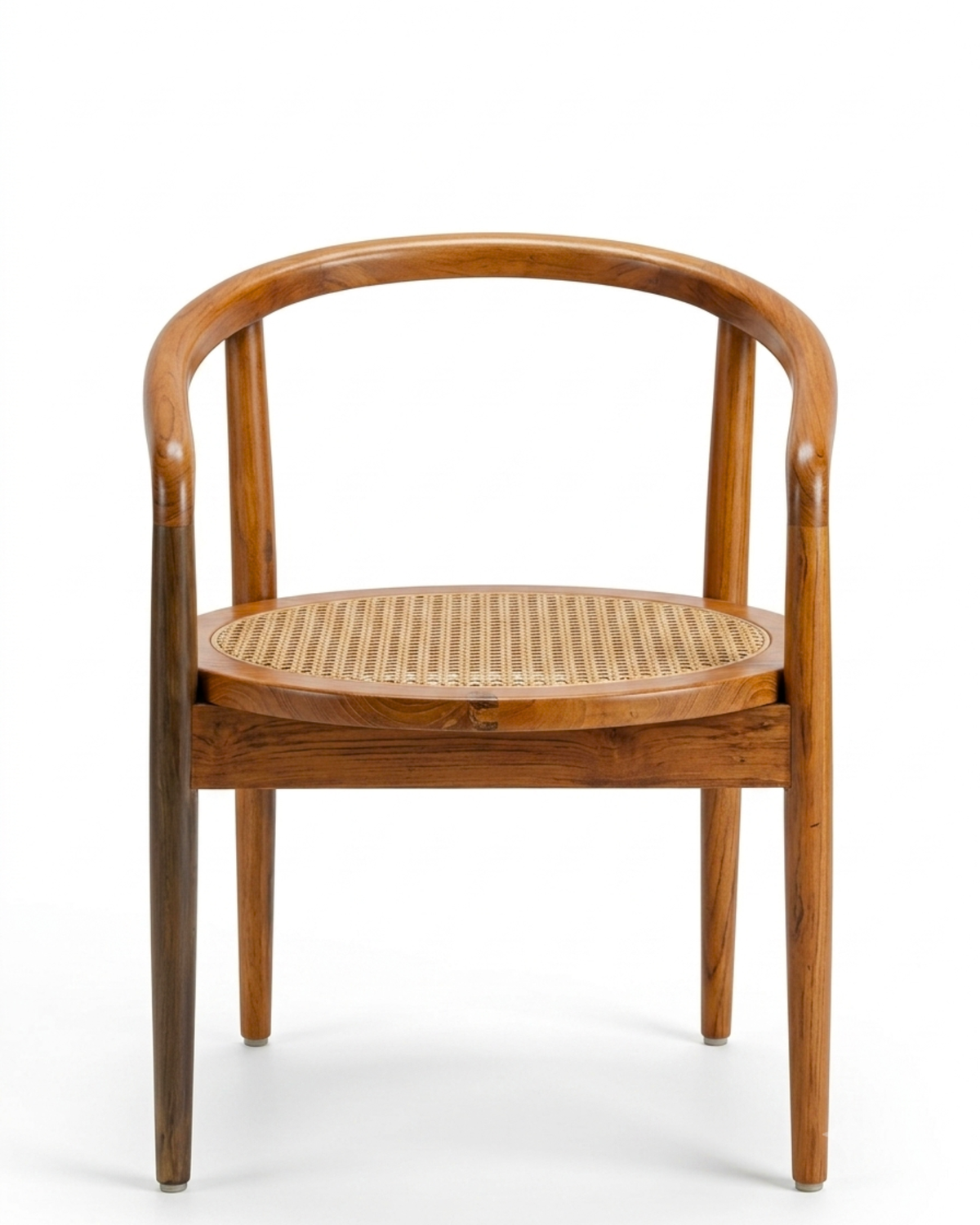 Bespoke Teakwood Rattan chair