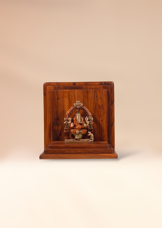 Shri Ganesh Alay – VakraTund, Teakwood Temple