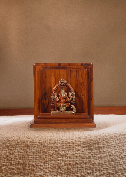 Shri Ganesh Alay – VakraTund, Teakwood Temple