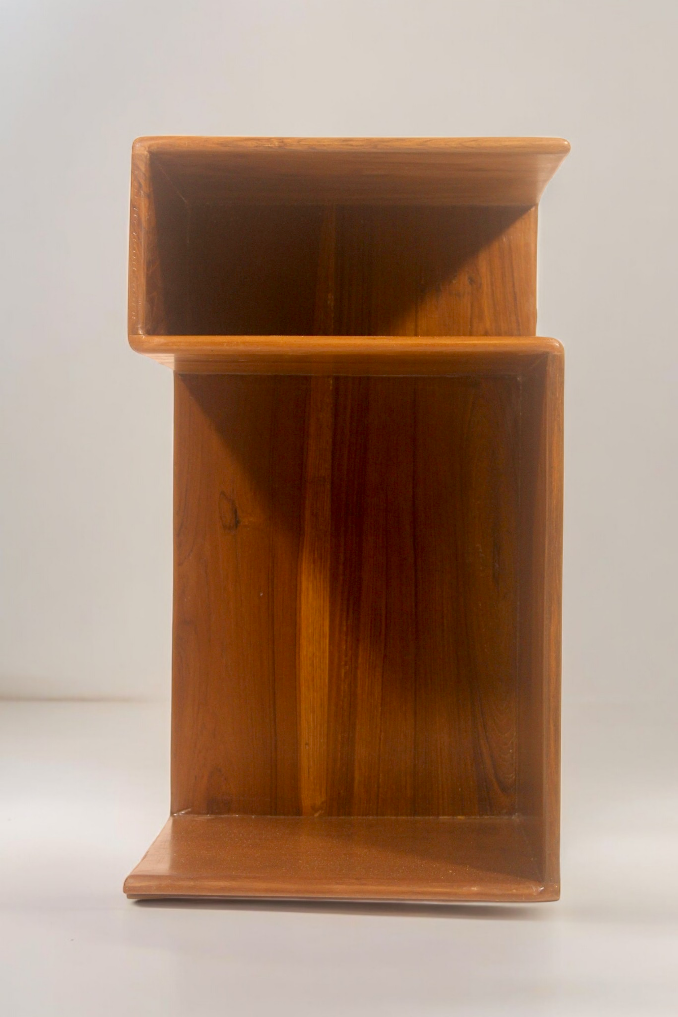 Teakwood Side Table - S shaped