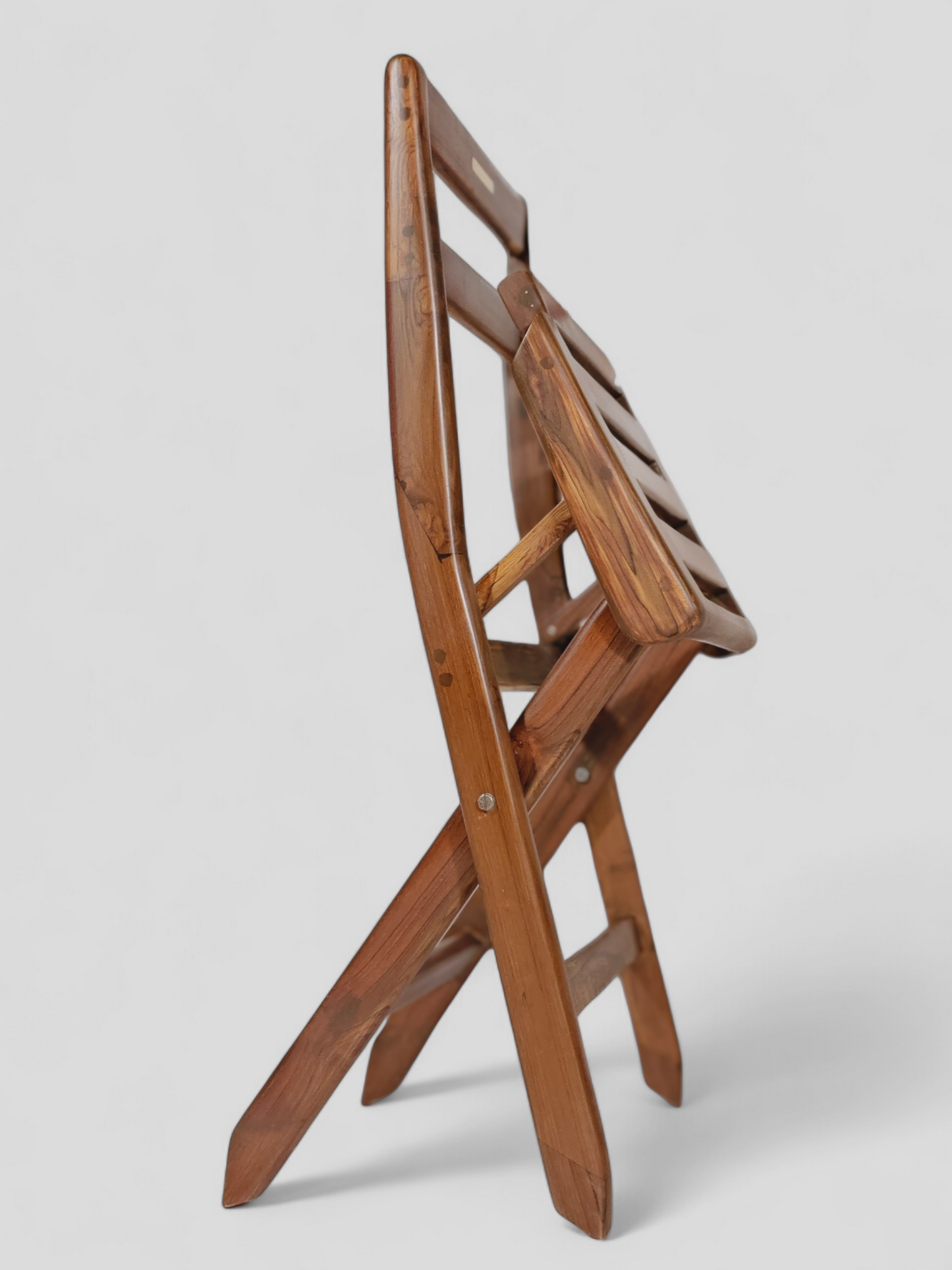 Teakwood Foldable Chair for work and dining - Namya