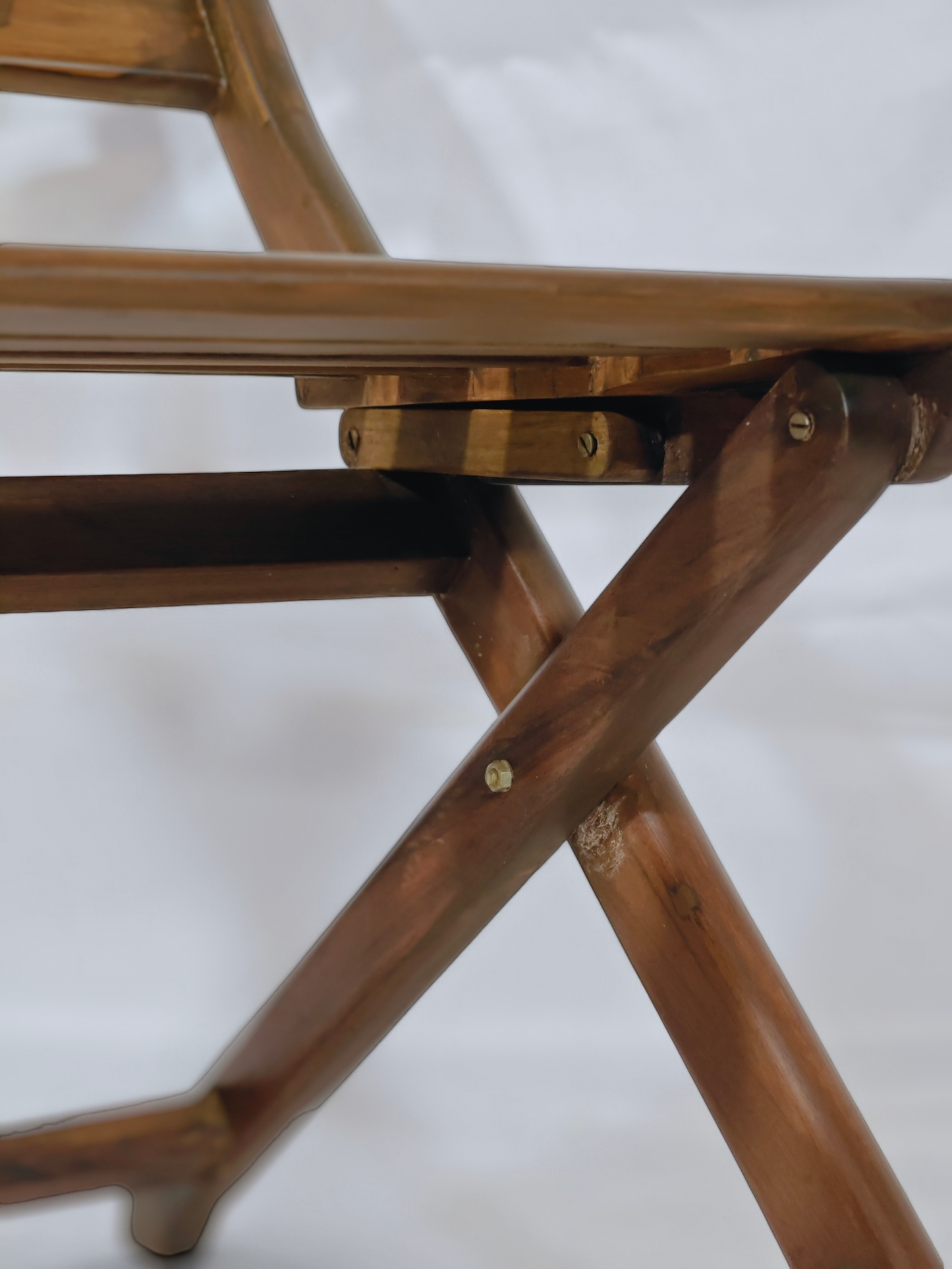 Teakwood Foldable Chair for work and dining - Namya