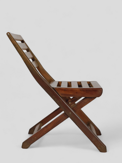 Outdoor Teakwood Folding Recliner Chair - Namya