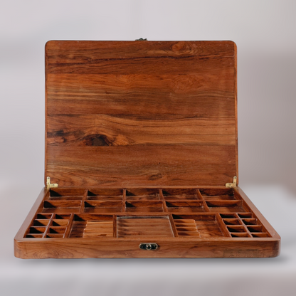 Teakwood Jewellery Box Organiser