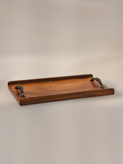 Teakwood Tray - Vara Pranta