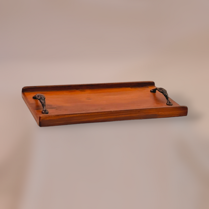 Teakwood Tray - Vara Pranta