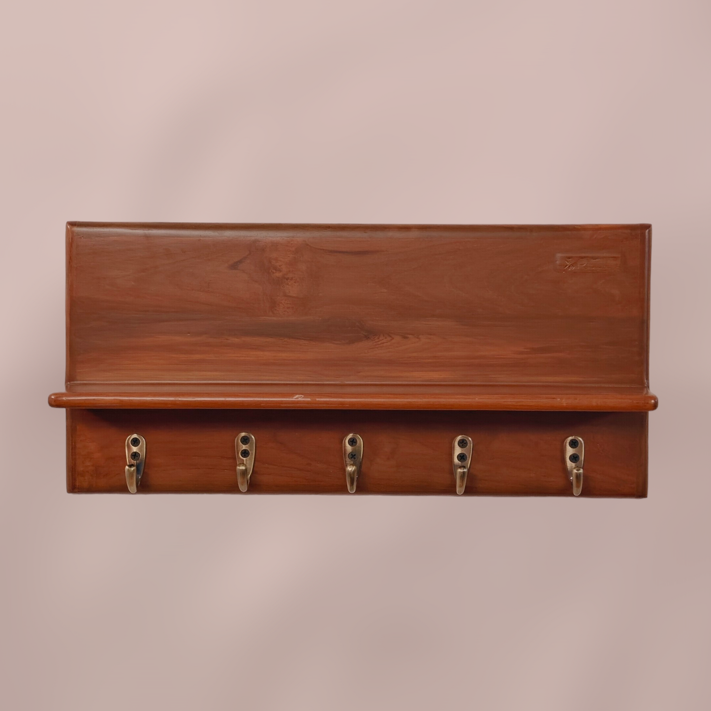 Dha - The Key holder with shelf (Teakwood)