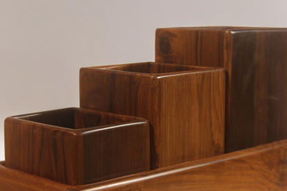 Trayah Patra - Teakwood Containers