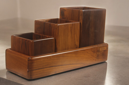 Trayah Patra - Teakwood Containers