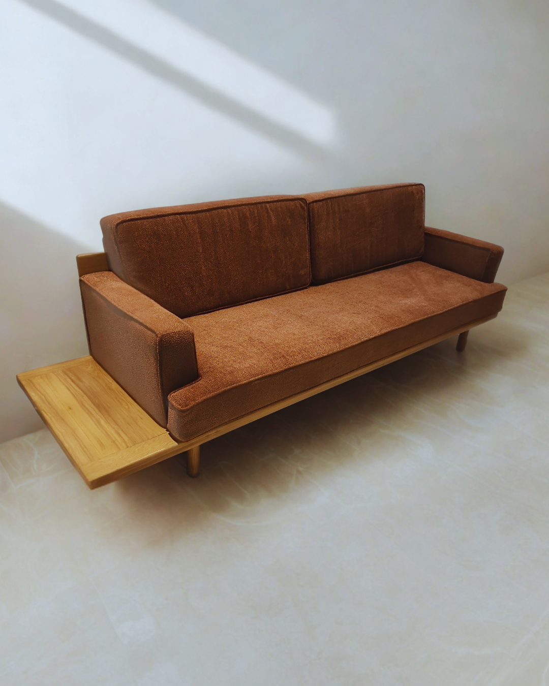 Integrated sofa - 3 seater with a table
