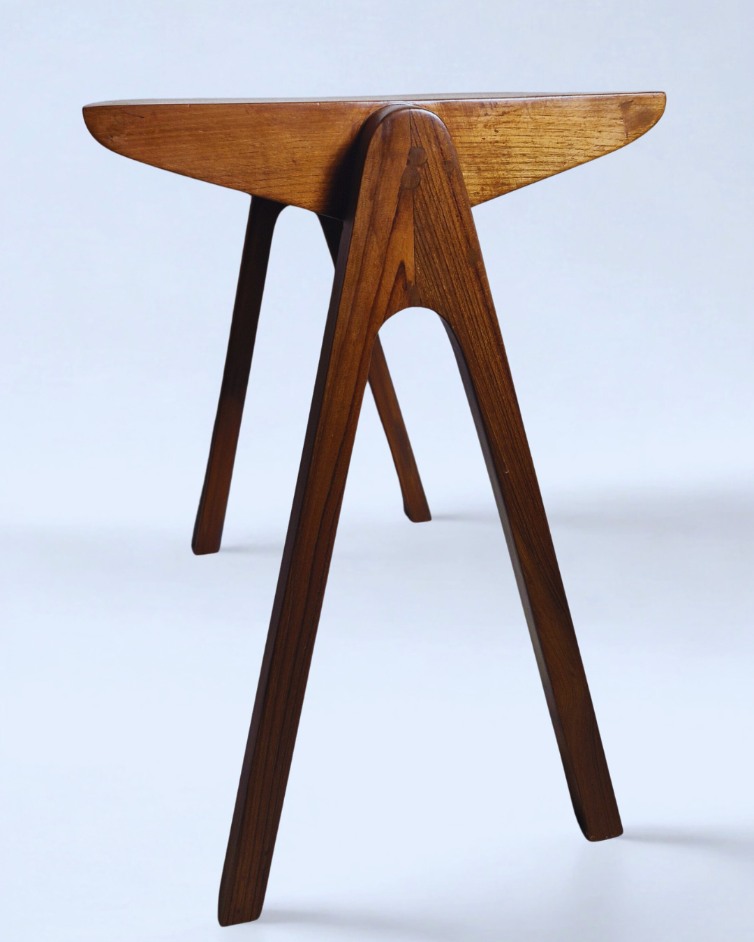 Teakwood Nesting Table-Set of 2