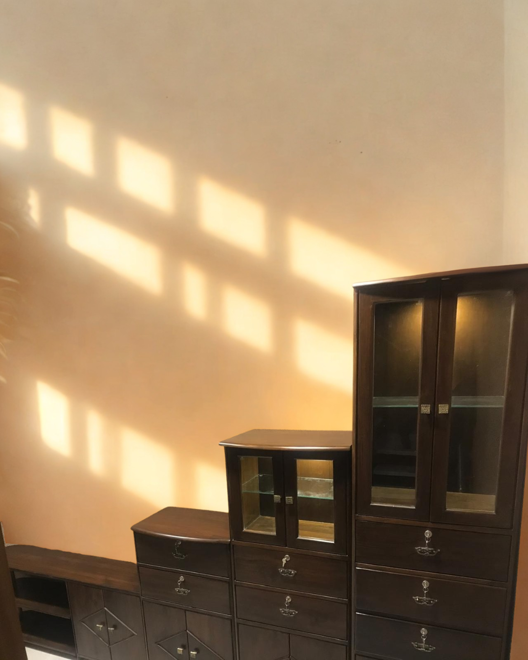 Teakwood stepped Grand Storage