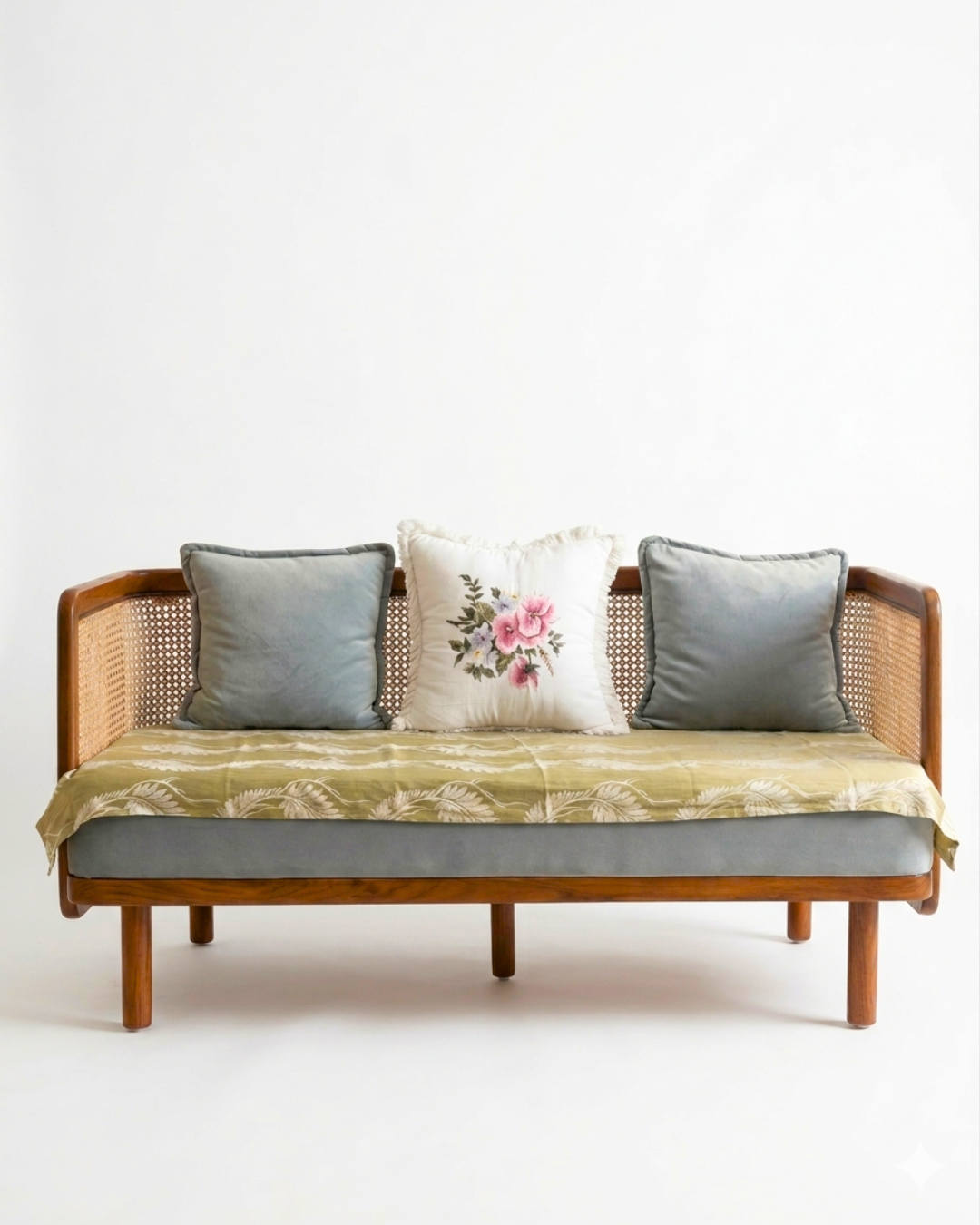Two Seater Rattan Sofa