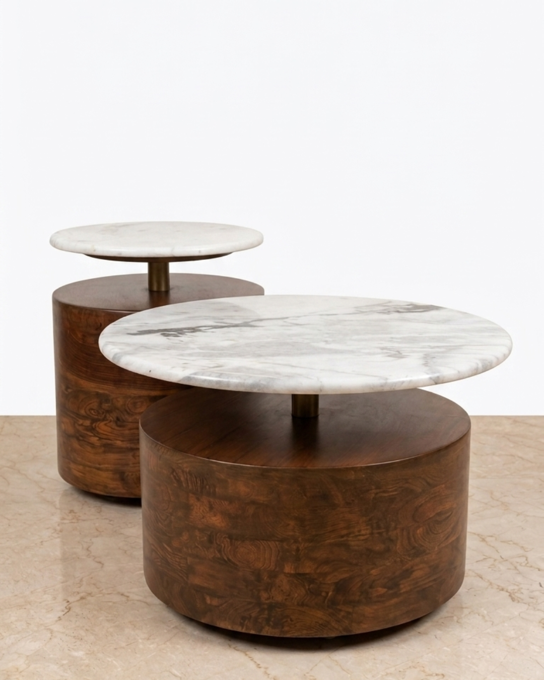Bespoke Marble Centre Table Set