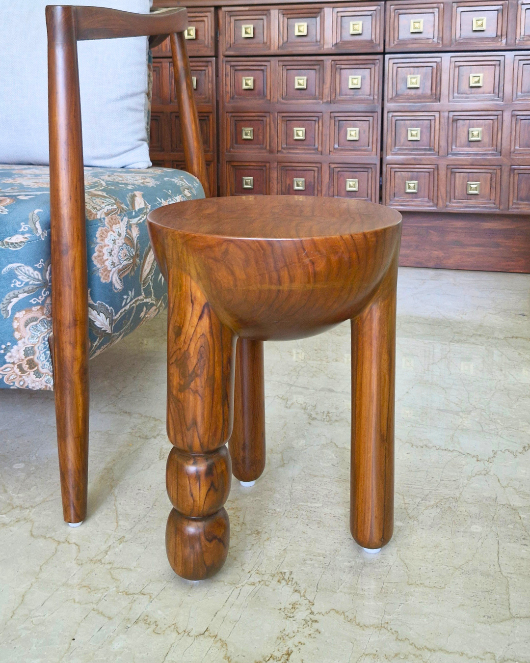Ardha - Teakwood Side Table
