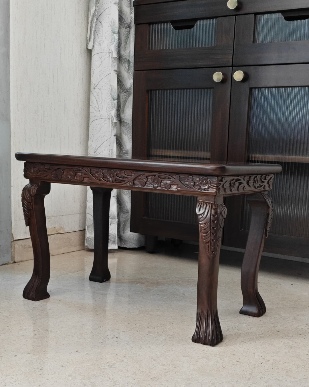 Teakwood Carved Table