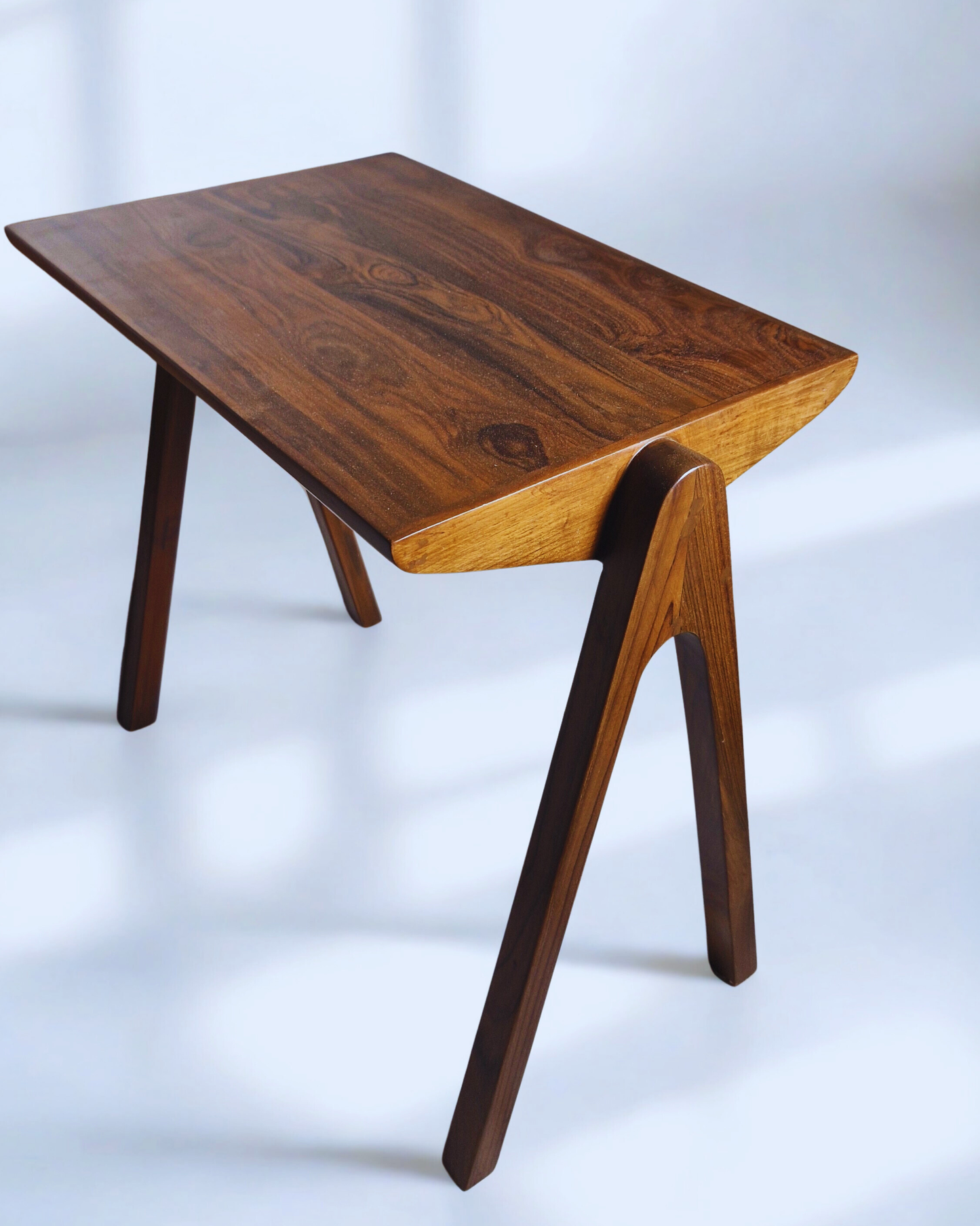 Teakwood Nesting Table-Set of 2