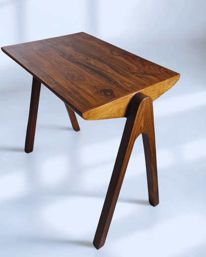Teakwood Nesting Table-Set of 2